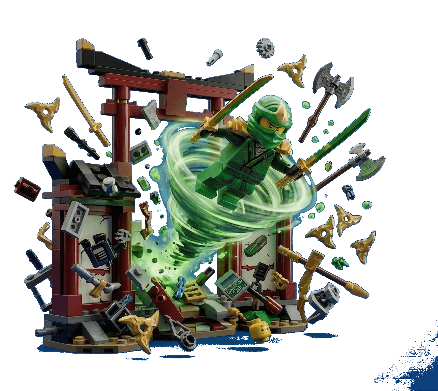 AI & FinTech Ninjago Scene
